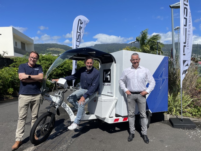 La Réunion / Freegones : Un vélo cargo pour faciliter la dernière livraison