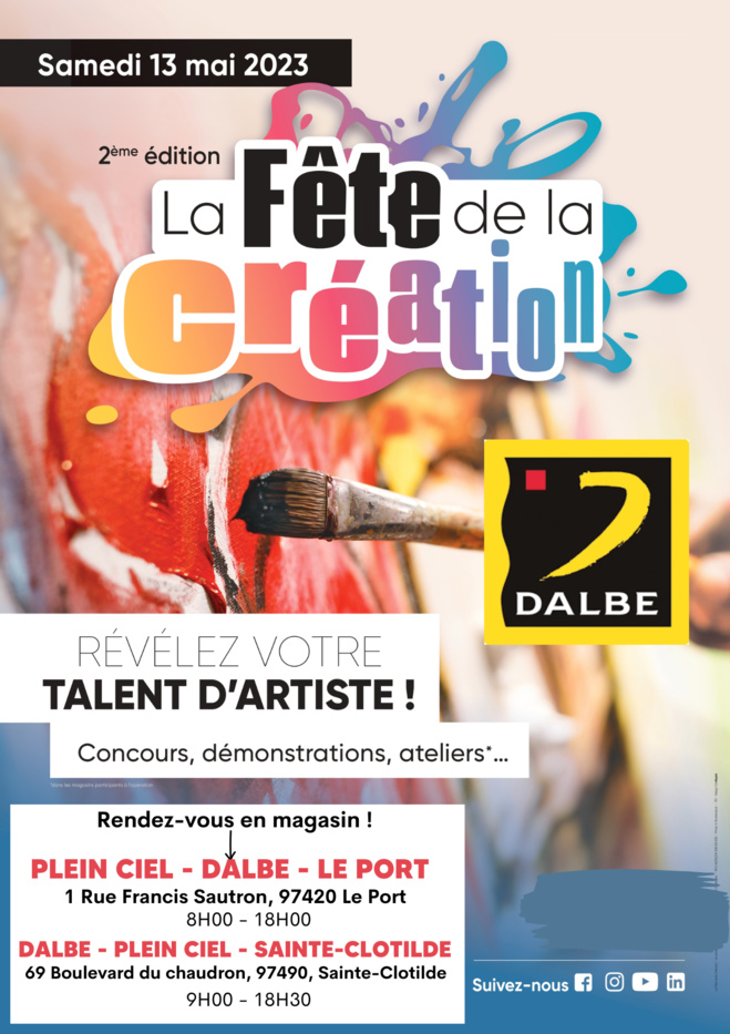 Fête de la création : Dalbe Réunion met en avant les artistes péï ! Fête de la création : Dalbe Réunion met en avant les artistes péï !