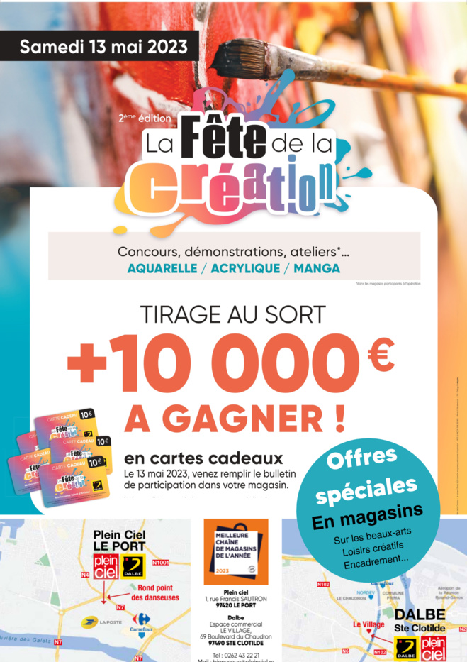 Fête de la création : Dalbe Réunion met en avant les artistes péï ! Fête de la création : Dalbe Réunion met en avant les artistes péï !