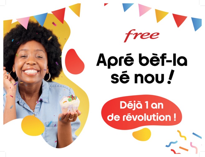 1 an déjà pour la révolution Free Caraïbe ! 1 an déjà pour la révolution Free Caraïbe !