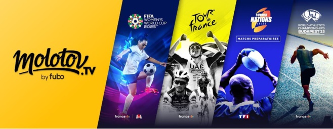 Il va y avoir du sport sur Molotov ! Il va y avoir du sport sur Molotov !