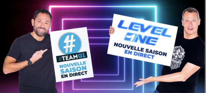 Game One : les emissions #TEAMG1 et LEVEL ONE de retour pour une nouvelle saison à partir du 6 septembre Game One : les emissions #TEAMG1 et LEVEL ONE de retour pour une nouvelle saison à partir du 6 septembre