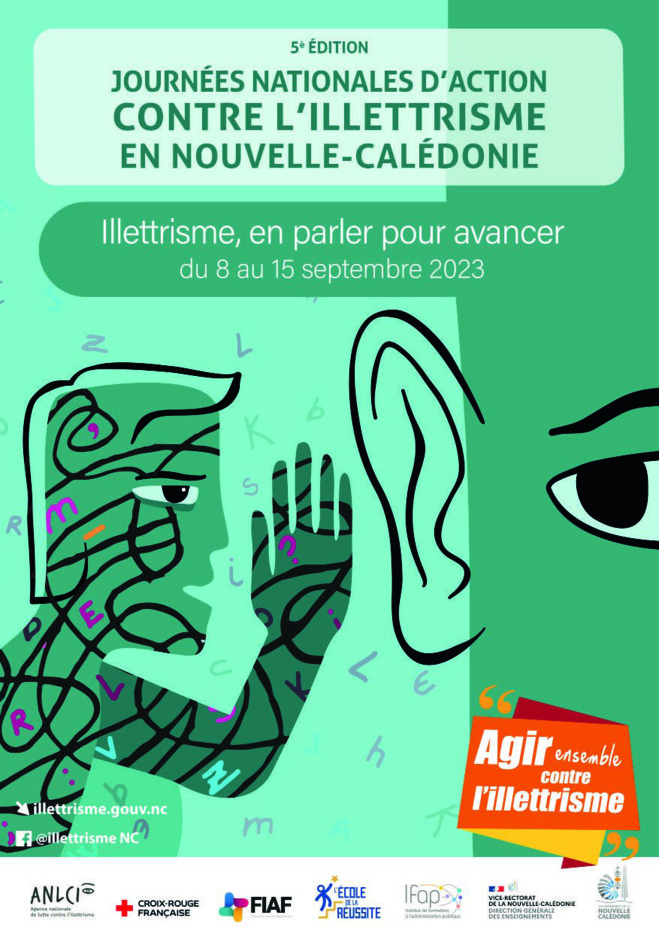 Nouvelle-Calédonie : Les Journées Nationales d’Action contre l’Illettrisme 2023 de retour pour la 5e année consécutive Nouvelle-Calédonie : Les Journées Nationales d’Action contre l’Illettrisme 2023 de retour pour la 5e année consécutive