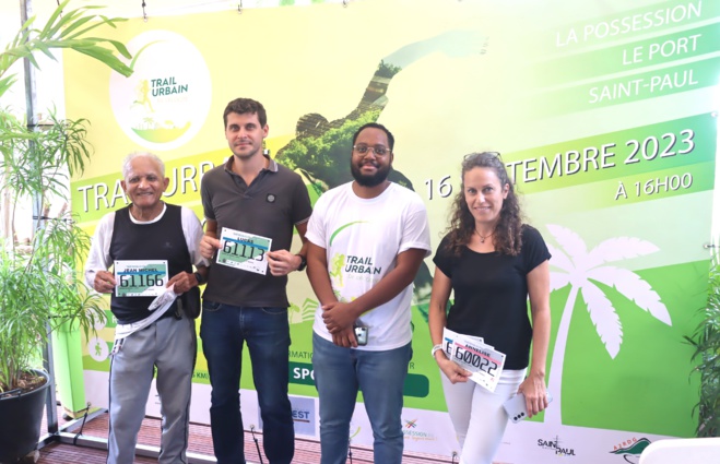 Remise des dossards pour le Trail Urbain de l'Écocité Remise des dossards pour le Trail Urbain de l'Écocité