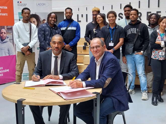 LADOM & L’Industreet, le campus des métiers de demain, concluent un partenariat LADOM & L’Industreet, le campus des métiers de demain, concluent un partenariat