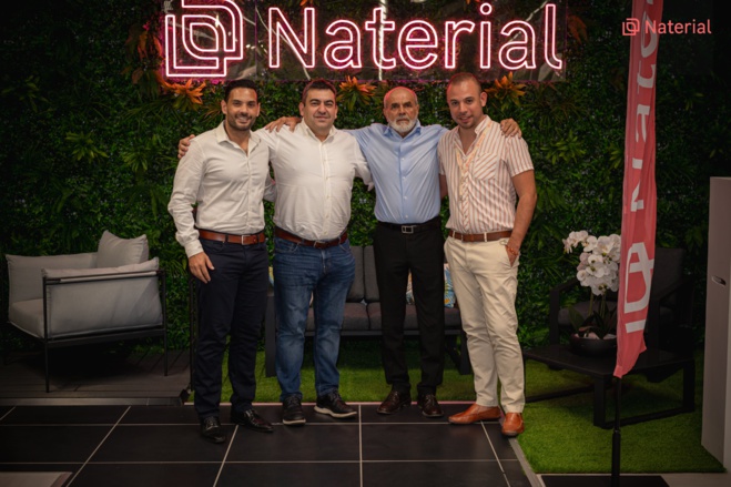 De gauche à droite Zoubeir Ravate, Luis Bueno Nieto, Noor Ravate et André Molinet De gauche à droite Zoubeir Ravate, Luis Bueno Nieto, Noor Ravate et André Molinet