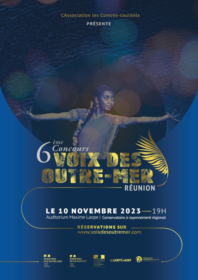 La Réunion / "Voix des Outre-Mer": La finale de la 6e édition du concours ce 10 novembre à l'auditorium Maxime Laope La Réunion / "Voix des Outre-Mer": La finale de la 6e édition du concours ce 10 novembre à l'auditorium Maxime Laope