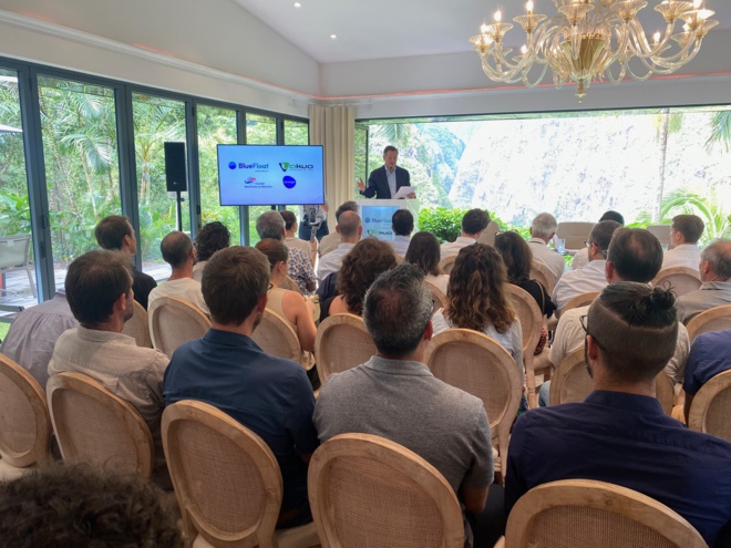 Les forces vives du territoire de La Réunion rassemblent autour d'un projet d’éolien en mer flottant Les forces vives du territoire de La Réunion rassemblent autour d'un projet d’éolien en mer flottant