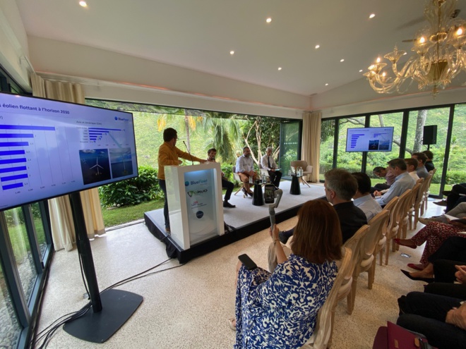 Les forces vives du territoire de La Réunion rassemblent autour d'un projet d’éolien en mer flottant Les forces vives du territoire de La Réunion rassemblent autour d'un projet d’éolien en mer flottant