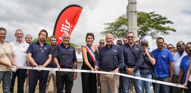 Nouvelle-Calédonie : l'OPT célèbre l'installation de la 500e antenne Mobilis à La Foa