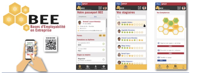Nouvelle-Calédonie : BEE, une application pour valider l'acquisition des bases d'employabilité en entreprise pour les stagiaires du SPOT Nouvelle-Calédonie : BEE, une application pour valider l'acquisition des bases d'employabilité en entreprise pour les stagiaires du SPOT