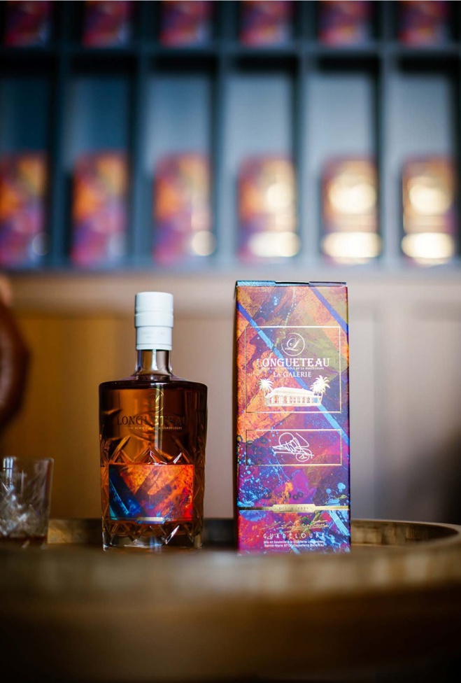 Le Rhum Longueteau signe sa dernière collection "La Galerie" en collaboration avec l'artiste guadeloupéen Shuck One Le Rhum Longueteau signe sa dernière collection "La Galerie" en collaboration avec l'artiste guadeloupéen Shuck One