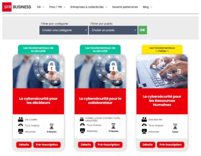 La Réunion : SFR Business lance la Cyber Academy La Réunion : SFR Business lance la Cyber Academy