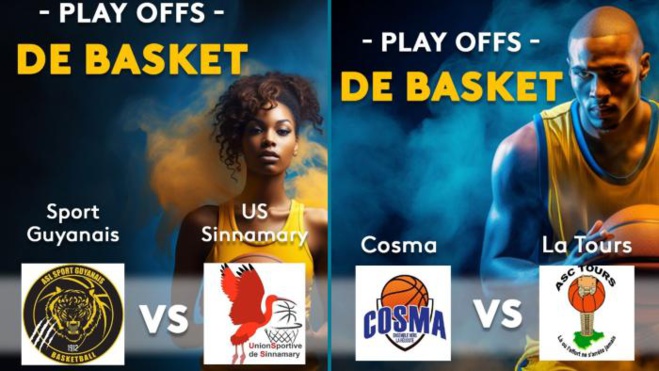 La finale des play-offs de basket, ce samedi sur Guyane la 1ère La finale des play-offs de basket, ce samedi sur Guyane la 1ère