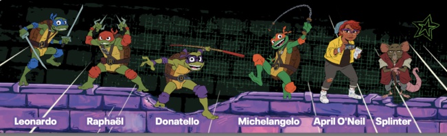 La série inédite "Tales Of The Teenage Mutant Ninja Turtles : Légendes des Tortues Ninja" débarque dès aujourd'hui sur Nickelodeon La série inédite "Tales Of The Teenage Mutant Ninja Turtles : Légendes des Tortues Ninja" débarque dès aujourd'hui sur Nickelodeon