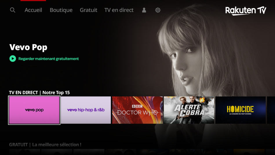 Rakuten TV enrichit son offre de chaînes FAST avec l'incorporation de Red Bull TV, Vevo Pop et Vevo Hip-Hop & R&B Rakuten TV enrichit son offre de chaînes FAST avec l'incorporation de Red Bull TV, Vevo Pop et Vevo Hip-Hop & R&B