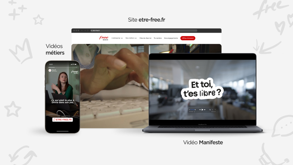 Free lance sa 1ère campagne Marque Employeur Free lance sa 1ère campagne Marque Employeur