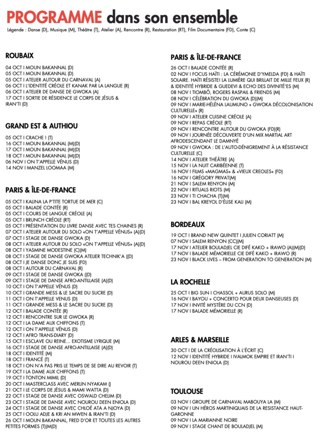 Le Festival Mois Kreyol mène tambour battant pour sa 8ème édition, dès aujourd'hui en France Métropolitaine et en janvier 2025 aux Antilles-Guyane Le Festival Mois Kreyol mène tambour battant pour sa 8ème édition, dès aujourd'hui en France Métropolitaine et en janvier 2025 aux Antilles-Guyane