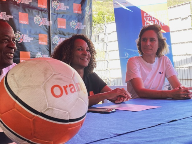 Jean Albert Rolin, président de la Régionale des jeunes, Géraldine Drula, Karine Bonnal Jean Albert Rolin, président de la Régionale des jeunes, Géraldine Drula, Karine Bonnal