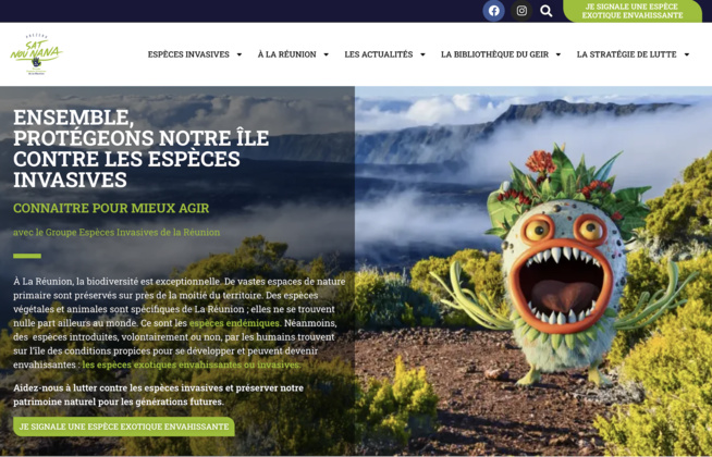 Ensemble, protégez la biodiversité réunionnaise en signalant les espèces invasives sur un nouveau site dédié Ensemble, protégez la biodiversité réunionnaise en signalant les espèces invasives sur un nouveau site dédié