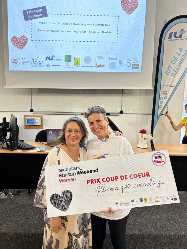 Prix coup de coeur Startup Weekend Women Prix coup de coeur Startup Weekend Women