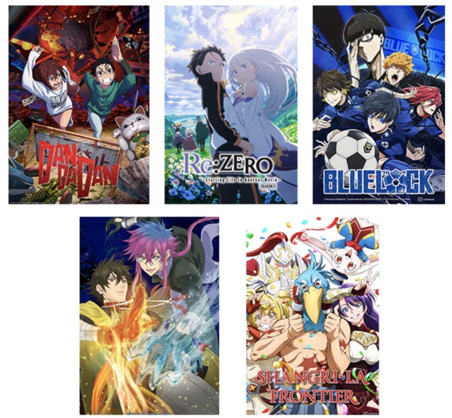 J-ONE annonce le lancement de 5 nouveaux animés inédits et diffusés juste après le Japon J-ONE annonce le lancement de 5 nouveaux animés inédits et diffusés juste après le Japon