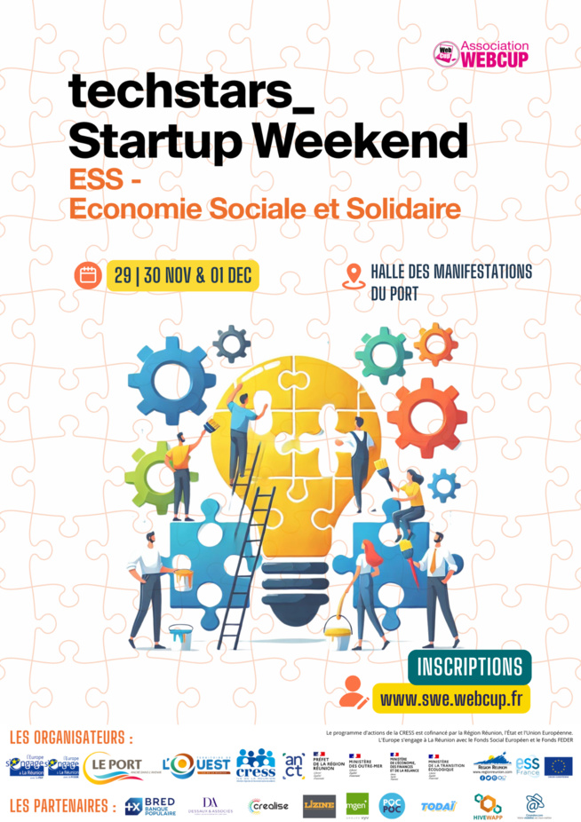 Participez au 6ème Startup Weekend Économie Sociale et Solidaire : Innovez pour un Avenir Solidaire ! Participez au 6ème Startup Weekend Économie Sociale et Solidaire : Innovez pour un Avenir Solidaire !