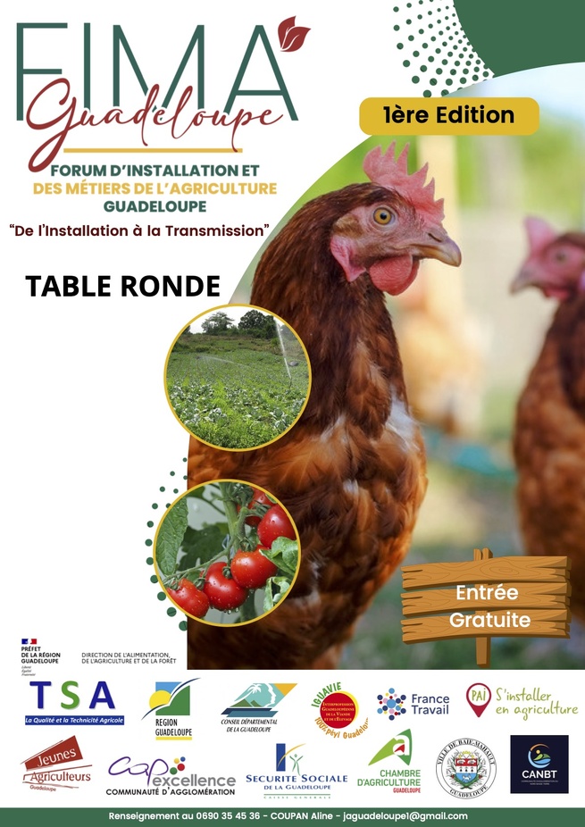 Le lycée agricole Alexandre Buffon de Baie-Mahault accueille le 12 Décembre deux tables rondes dans le cadre du Forum de l’installation et des métiers de l’agriculture (FIMAG) Le lycée agricole Alexandre Buffon de Baie-Mahault accueille le 12 Décembre deux tables rondes dans le cadre du Forum de l’installation et des métiers de l’agriculture (FIMAG)