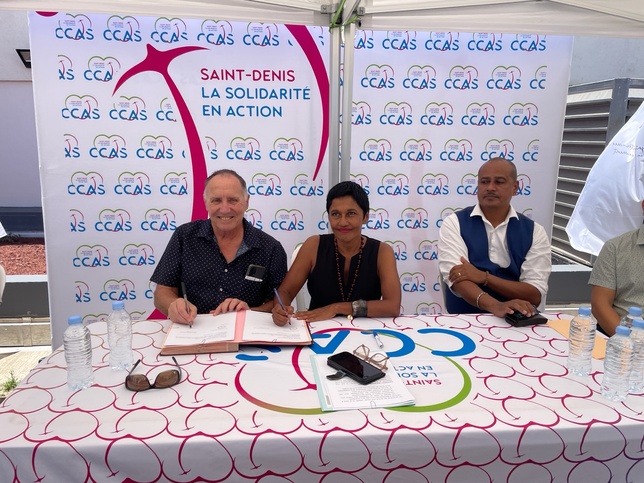 Le CCAS de Saint-Denis et la Banque Alimentaire des Mascareignes partenaires pour une meilleure solidarité locale Le CCAS de Saint-Denis et la Banque Alimentaire des Mascareignes partenaires pour une meilleure solidarité locale