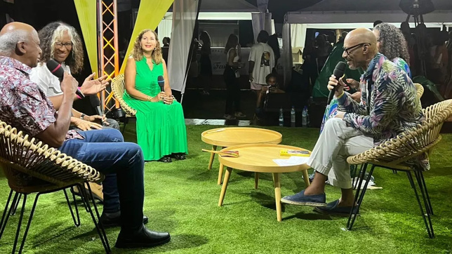 Sur la photo : Daniel Bétis, Marijosé Alie, Sonia Laventure, Yves Bussy © Martinique La 1ère Sur la photo : Daniel Bétis, Marijosé Alie, Sonia Laventure, Yves Bussy © Martinique La 1ère