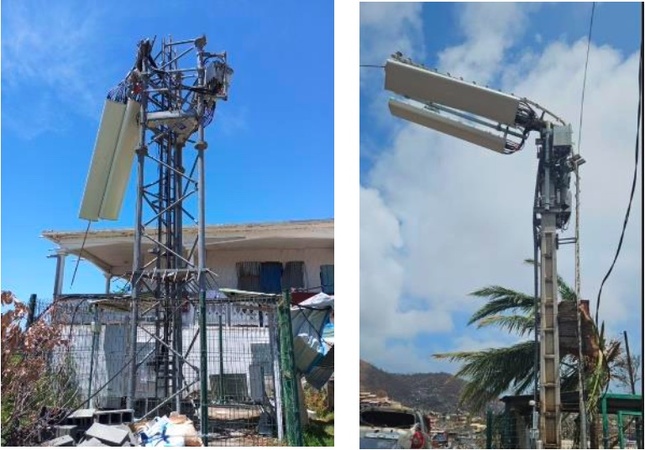 Antennes relais SFR suite à Chido Antennes relais SFR suite à Chido