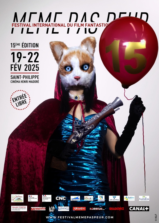 Affiche de la 15e édition du festival Même pas Peur Affiche de la 15e édition du festival Même pas Peur