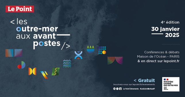 "Les Outre-mer aux avant-postes" : Une conférence organisée par Le Point ce jeudi "Les Outre-mer aux avant-postes" : Une conférence organisée par Le Point ce jeudi
