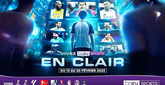 SFR : beIN SPORTS en clair du 13 au 20 février SFR : beIN SPORTS en clair du 13 au 20 février