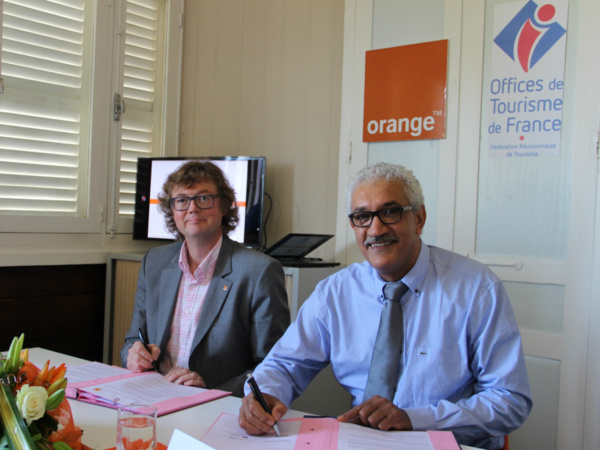 Orange et la Fédération Réunionnaise de Tourisme signent une convention destinée à renforcer leur collaboration dans le développement de l’usage des TIC auprès des Prestataires Touristiques