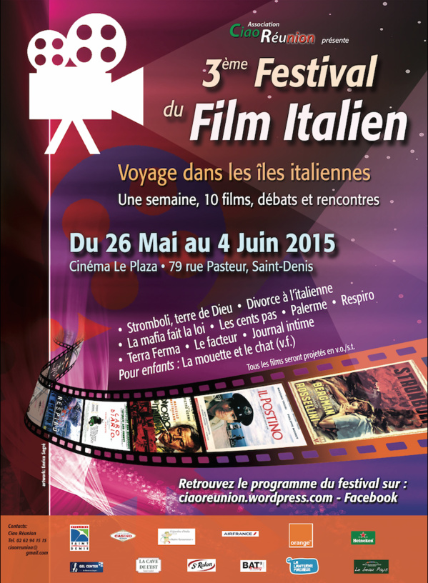La Réunion: Présentation du 3ème Festival du Film Italien La Réunion: Présentation du 3ème Festival du Film Italien