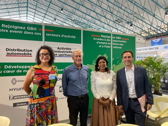 GBH recrute 75 postes lors du salon Dom Tom Job à Saint-Denis GBH recrute 75 postes lors du salon Dom Tom Job à Saint-Denis