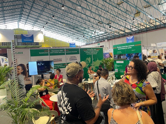 GBH recrute 75 postes lors du salon Dom Tom Job à Saint-Denis GBH recrute 75 postes lors du salon Dom Tom Job à Saint-Denis