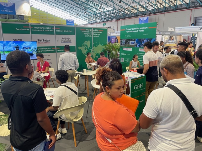 GBH recrute 75 postes lors du salon Dom Tom Job à Saint-Denis GBH recrute 75 postes lors du salon Dom Tom Job à Saint-Denis