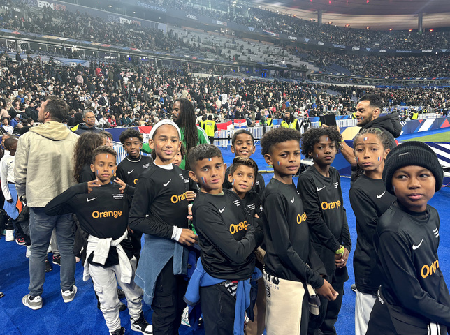 Prêt pour le tour d'honneur du Stade de France Prêt pour le tour d'honneur du Stade de France