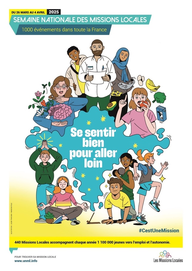 "Se sentir bien pour aller loin !" : les Missions Locales se mobilisent pour le bien-être des jeunes ainsi que pour leur santé physique et mentale "Se sentir bien pour aller loin !" : les Missions Locales se mobilisent pour le bien-être des jeunes ainsi que pour leur santé physique et mentale