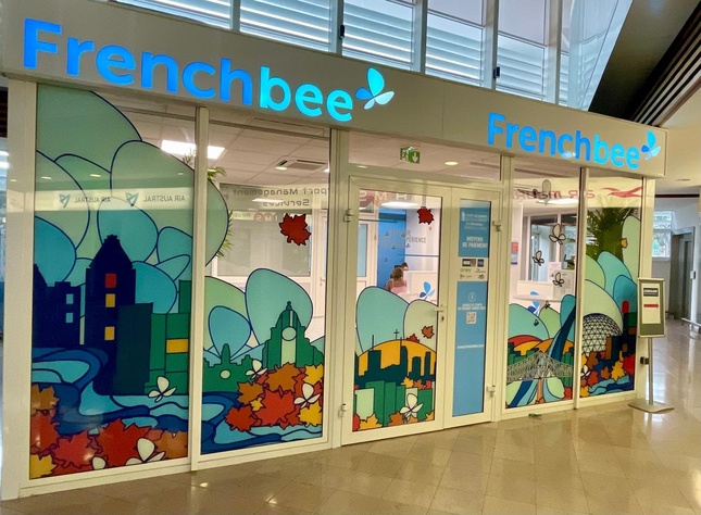 Les fresques réalisées par l'artiste Victor Abel qui illustrent la future liaison vers Montréal Les fresques réalisées par l'artiste Victor Abel qui illustrent la future liaison vers Montréal