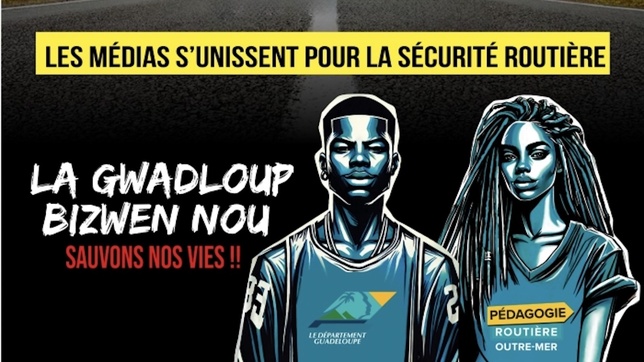 Les médias guadeloupéens s'unissent le 16 mai pour la sécurité routière Les médias guadeloupéens s'unissent le 16 mai pour la sécurité routière