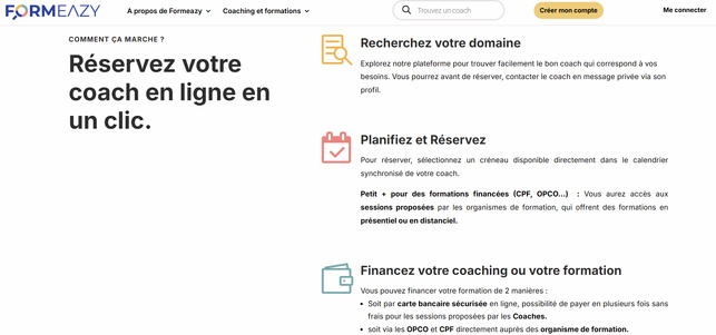 Formeazy : la nouvelle plateforme de coaching tout-en-un qui répond aux besoins des entrepreneurs Formeazy : la nouvelle plateforme de coaching tout-en-un qui répond aux besoins des entrepreneurs