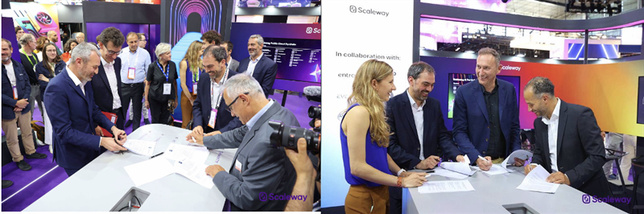 A VivaTech, Scaleway signe deux partenariats stratégiques en faveur de la souveraineté numérique et dévoile son ambition européenne A VivaTech, Scaleway signe deux partenariats stratégiques en faveur de la souveraineté numérique et dévoile son ambition européenne