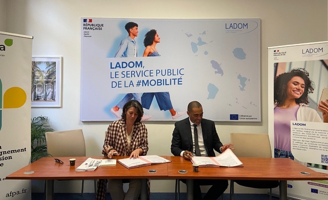 L’Afpa et LADOM apportent une réponse coordonnée pour favoriser l’insertion et lever les freins à la formation des publics ultramarins en mobilité L’Afpa et LADOM apportent une réponse coordonnée pour favoriser l’insertion et lever les freins à la formation des publics ultramarins en mobilité