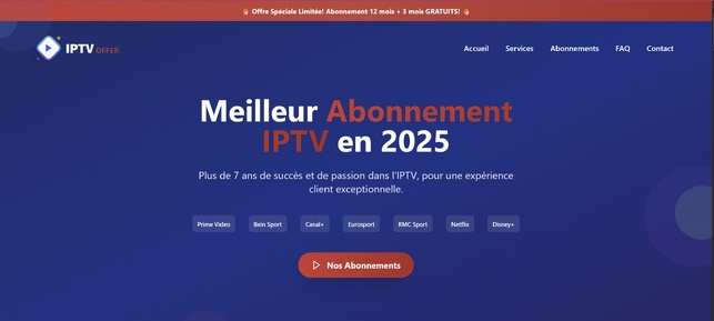 Votre Guide : Le Meilleur IPTV en 2025 Votre Guide : Le Meilleur IPTV en 2025