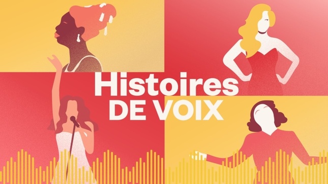 Podcast « Histoires de voix » sur La 1ère : une échappée sonore au cœur des grandes voix chantées, d’hier à aujourd’hui Podcast « Histoires de voix » sur La 1ère : une échappée sonore au cœur des grandes voix chantées, d’hier à aujourd’hui
