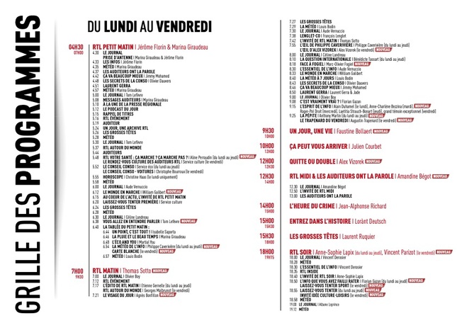 RTL dévoile une rentrée ambitieuse pour sa saison 2025-2026 RTL dévoile une rentrée ambitieuse pour sa saison 2025-2026