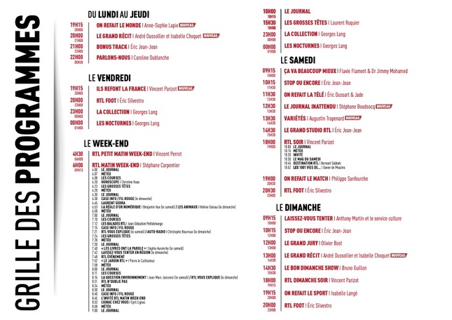 RTL dévoile une rentrée ambitieuse pour sa saison 2025-2026 RTL dévoile une rentrée ambitieuse pour sa saison 2025-2026